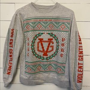 Violent Gentleman Ugly Xmas Sweater sweatshirt